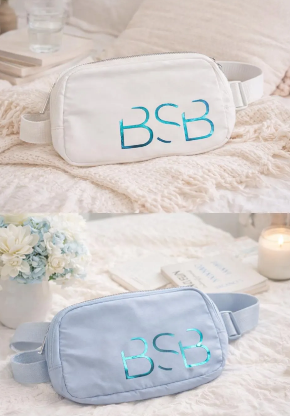 90s Boy Band Nostalgia Belt Bag | Millennium Era Fanny Pack | Concert Bag